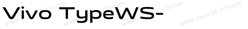 Vivo TypeWS字体转换